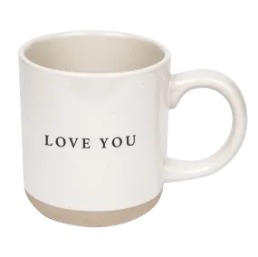 Love You 14oz. Stoneware Coffee Mug