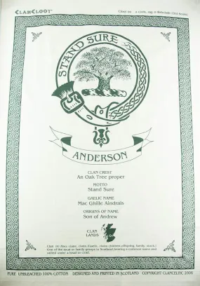 MacKinnon Clan Tea Towel