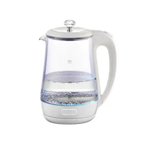 Maestro Mr-052-White Electric Glass Kettle, White 1.7 L