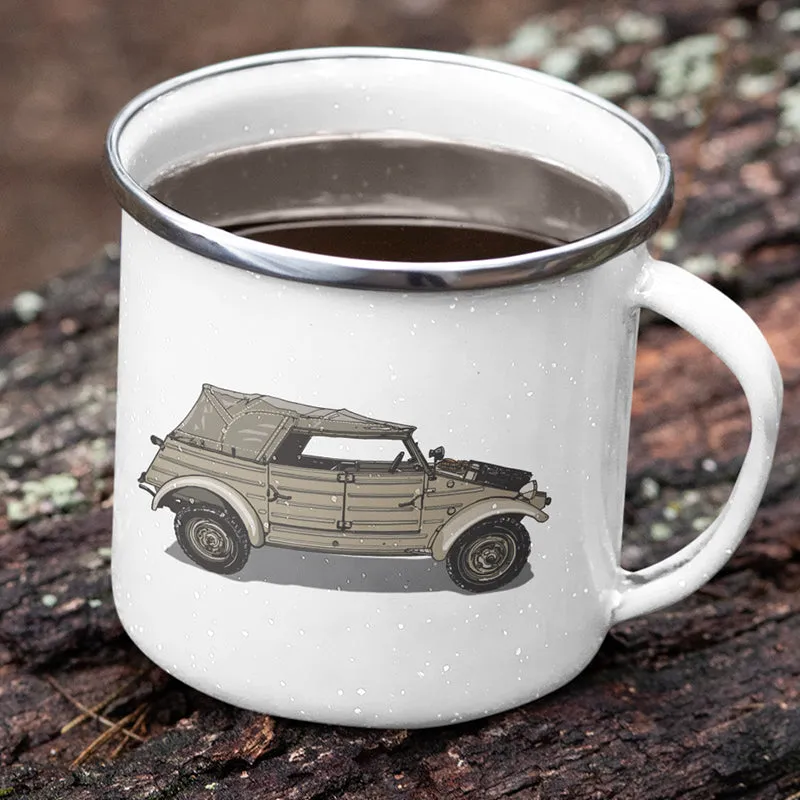 MILITARY ENAMEL MUGS