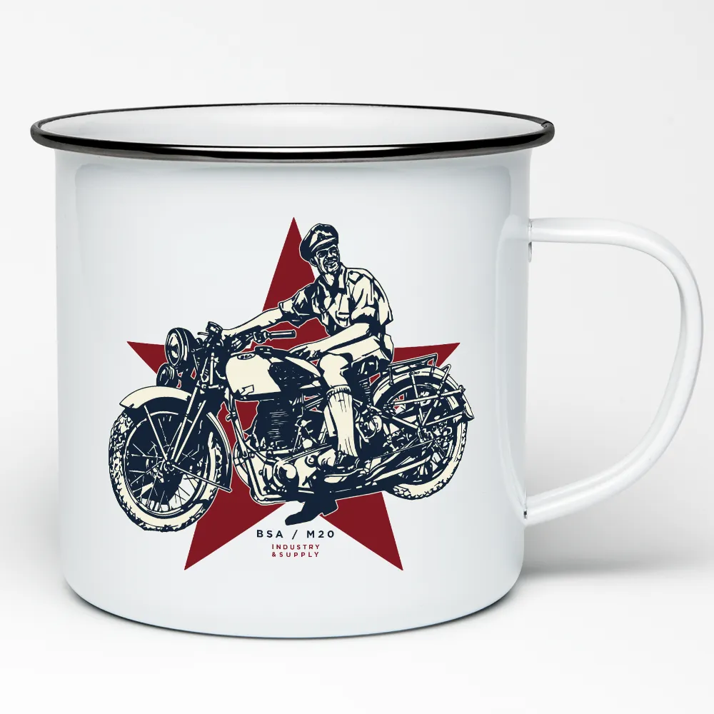 MILITARY ENAMEL MUGS