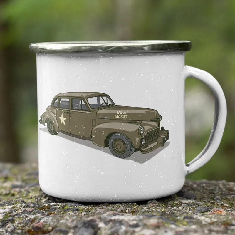 MILITARY ENAMEL MUGS