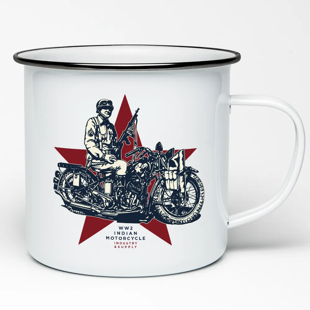 MILITARY ENAMEL MUGS