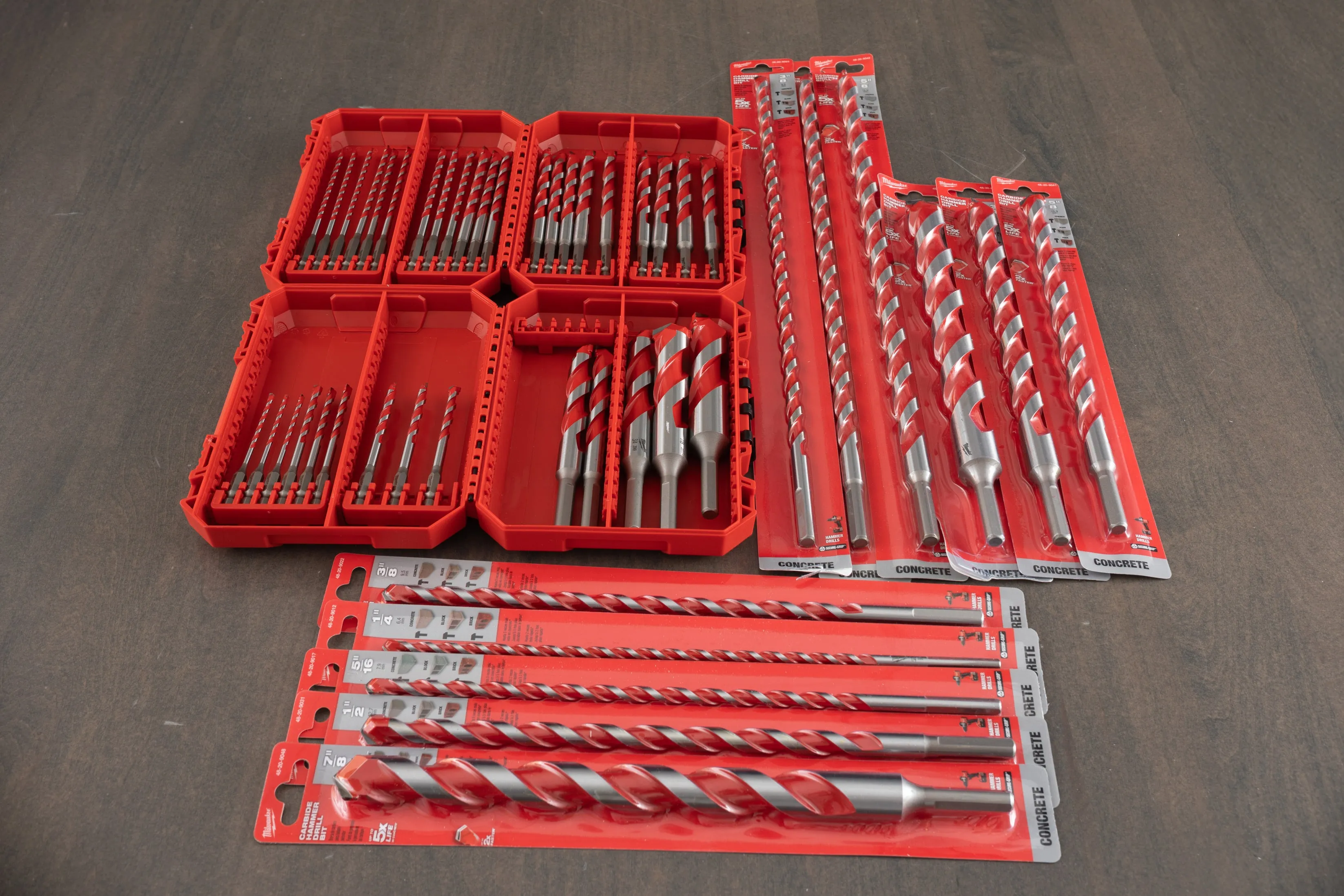 Milwaukee Hammer Drill Bit Accessory Package