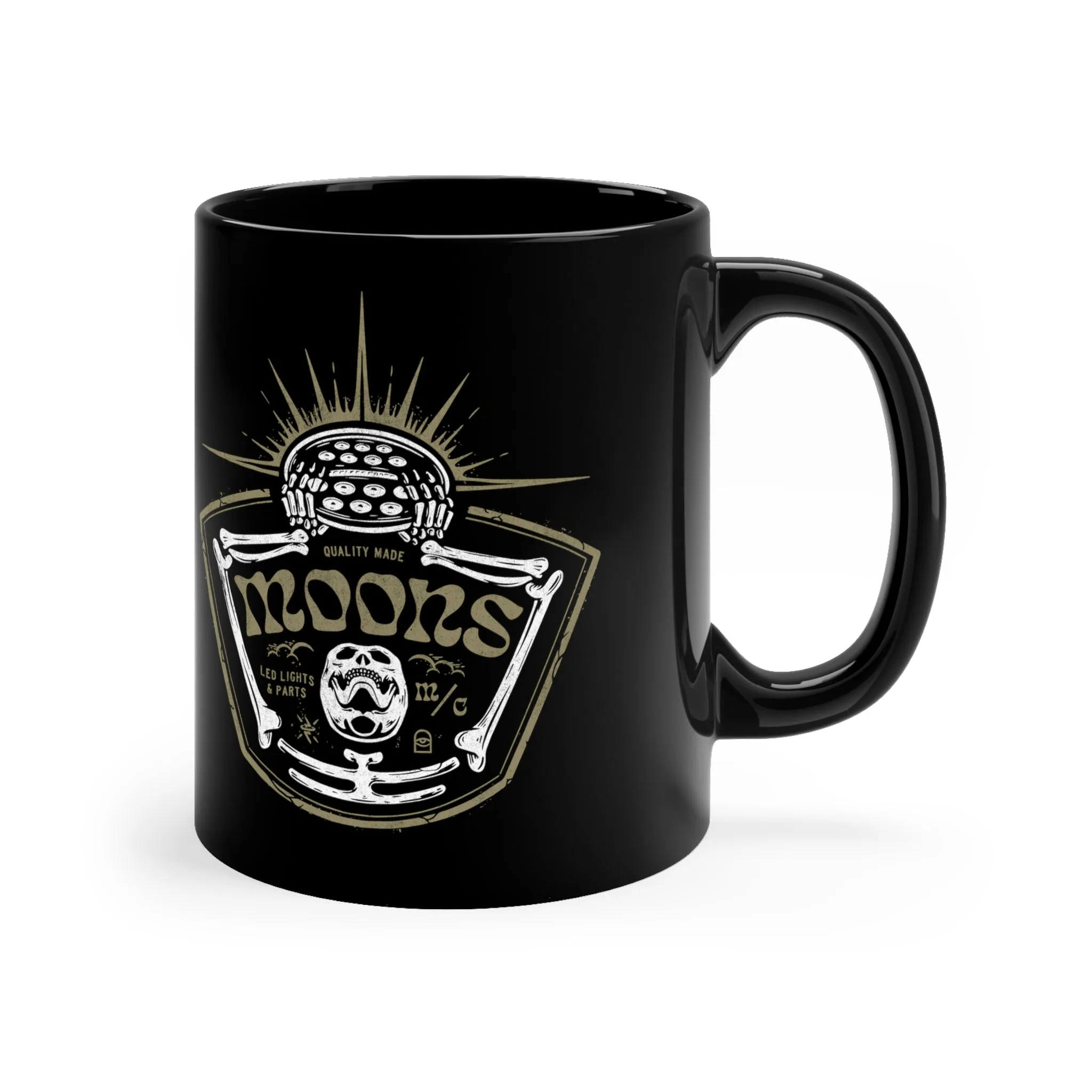 MOONSMC® Skeleton - Rise of the Fly Eye 11oz Black Mug