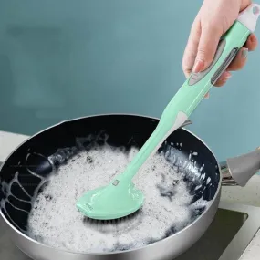 Multifunctional Kitchen Dish Soap Dispensing Brush