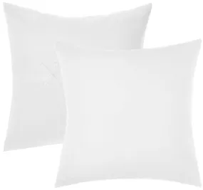 Nimes Linen European Pillowcase White