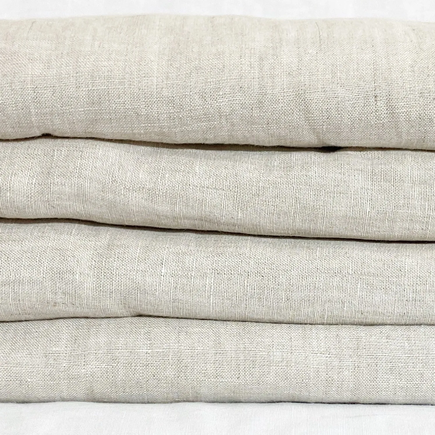 Oatmeal Linen Flat Sheet