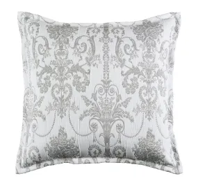 Olivia European Pillowcase Grey