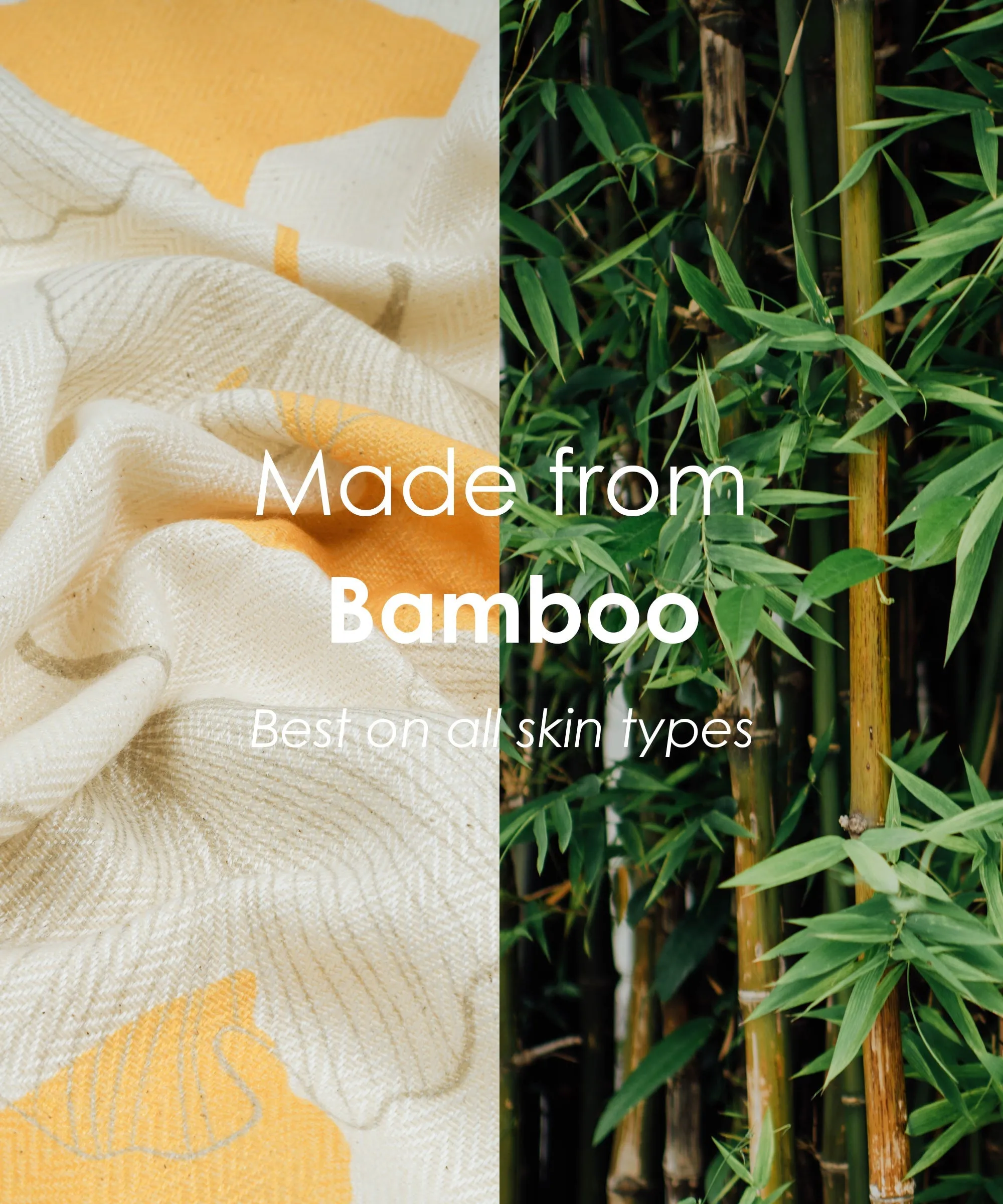 Pack of 2 - Bamboo Bath Towel - Twlight Wave   Gingko Garden