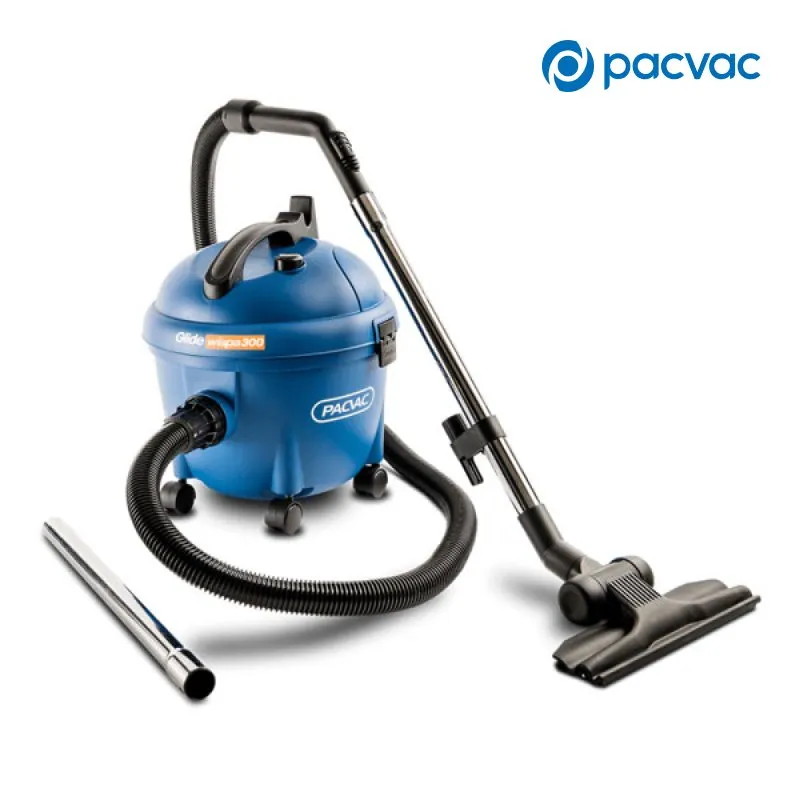 PACVAC Hush Glide 300 2 Speed Commercial Barrel Vacuum Cleaner