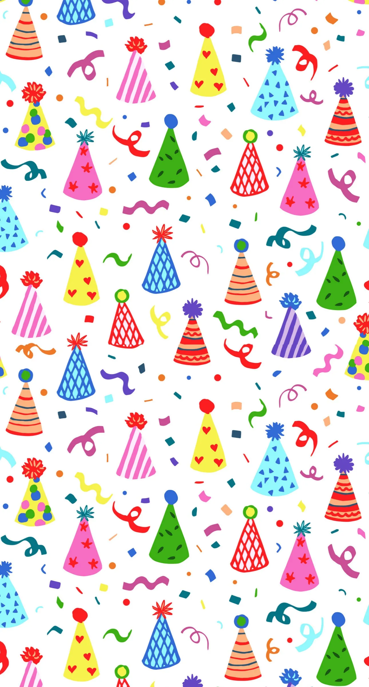 Party Hat - Printed Guest Towel