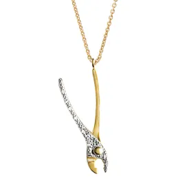 Pavé the Way: Get A Grip Pliers Necklace