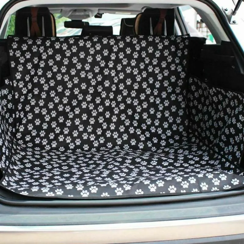 Paw Print Car Boot Cover