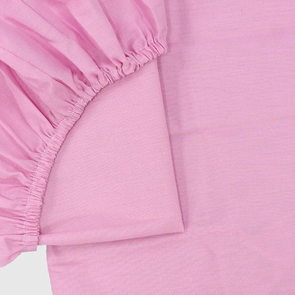 Pink Bed Sheet Set