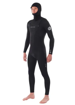 Rip Curl Mens Dawn Patrol Hood 5/4mm GB Chest Zip Steamer Wetsuit