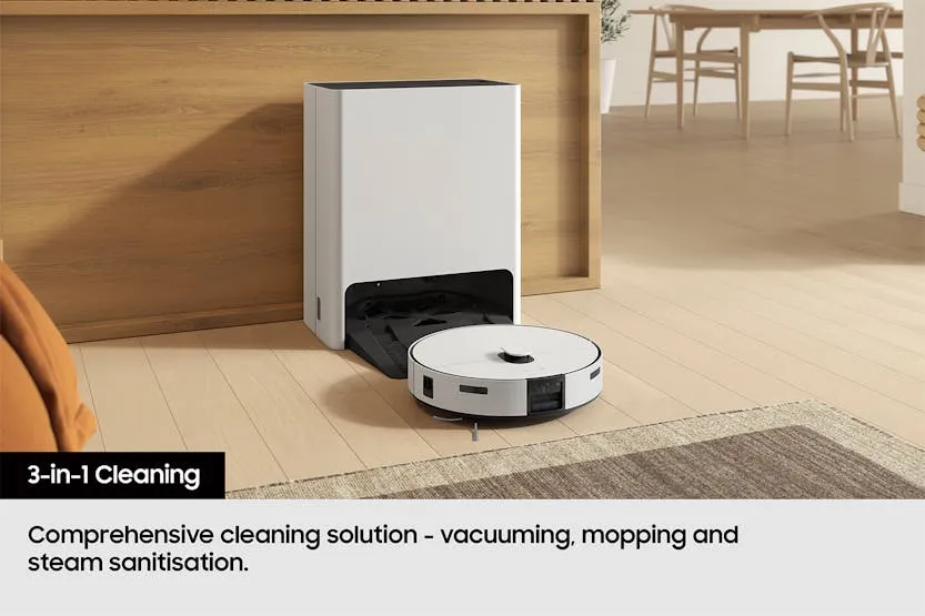 Samsung Bespoke Jet Bot Combo™ AI  3-in-1 Cleaning Robot Vacuum Cleaner | VR7MD97714G/EU