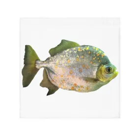 Silver Fish with Specs Face Towel