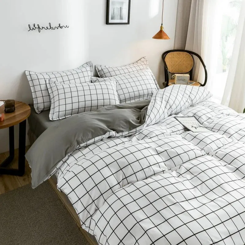 Simple Style Duvet Cover Set