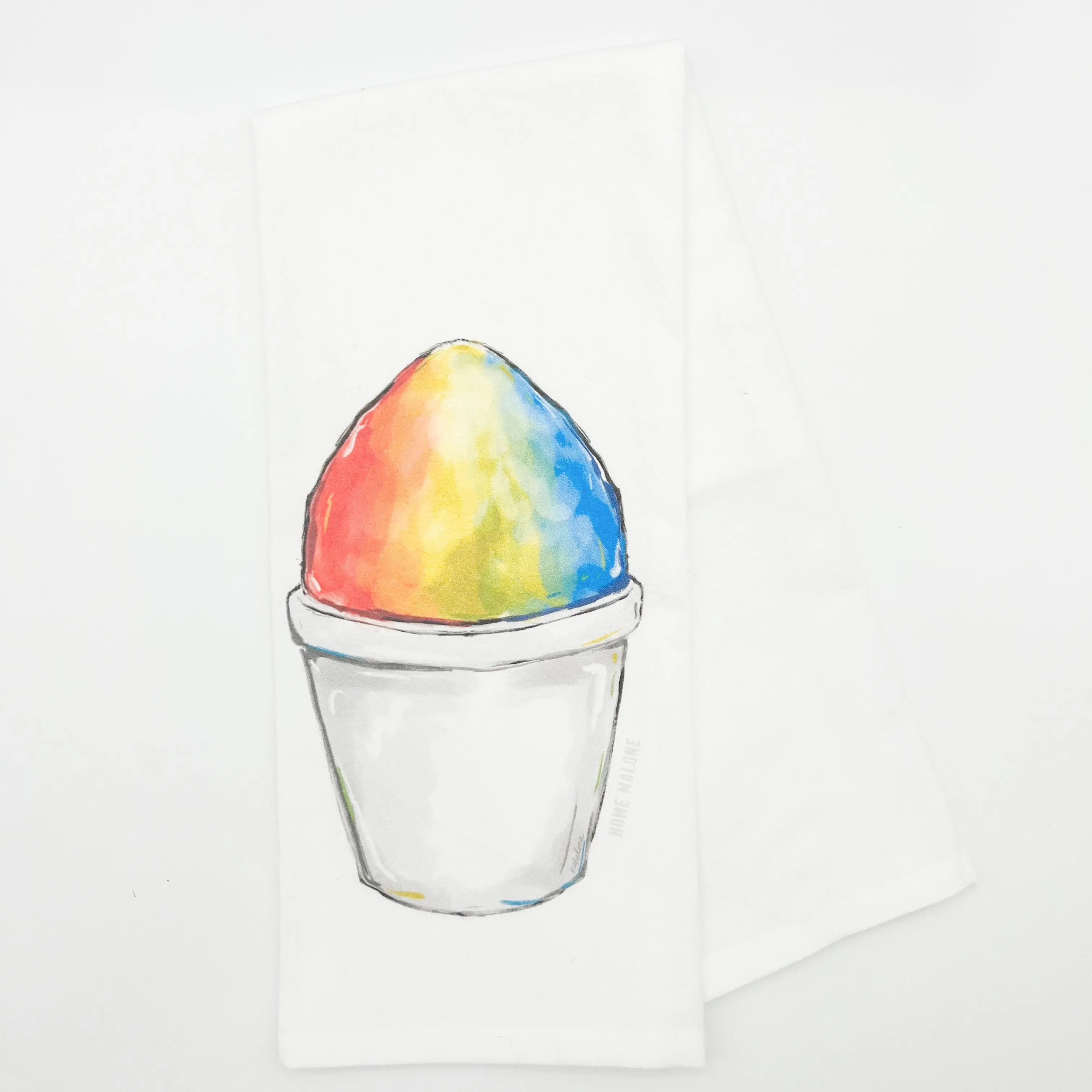 Sno Cone Classic Tea Towel