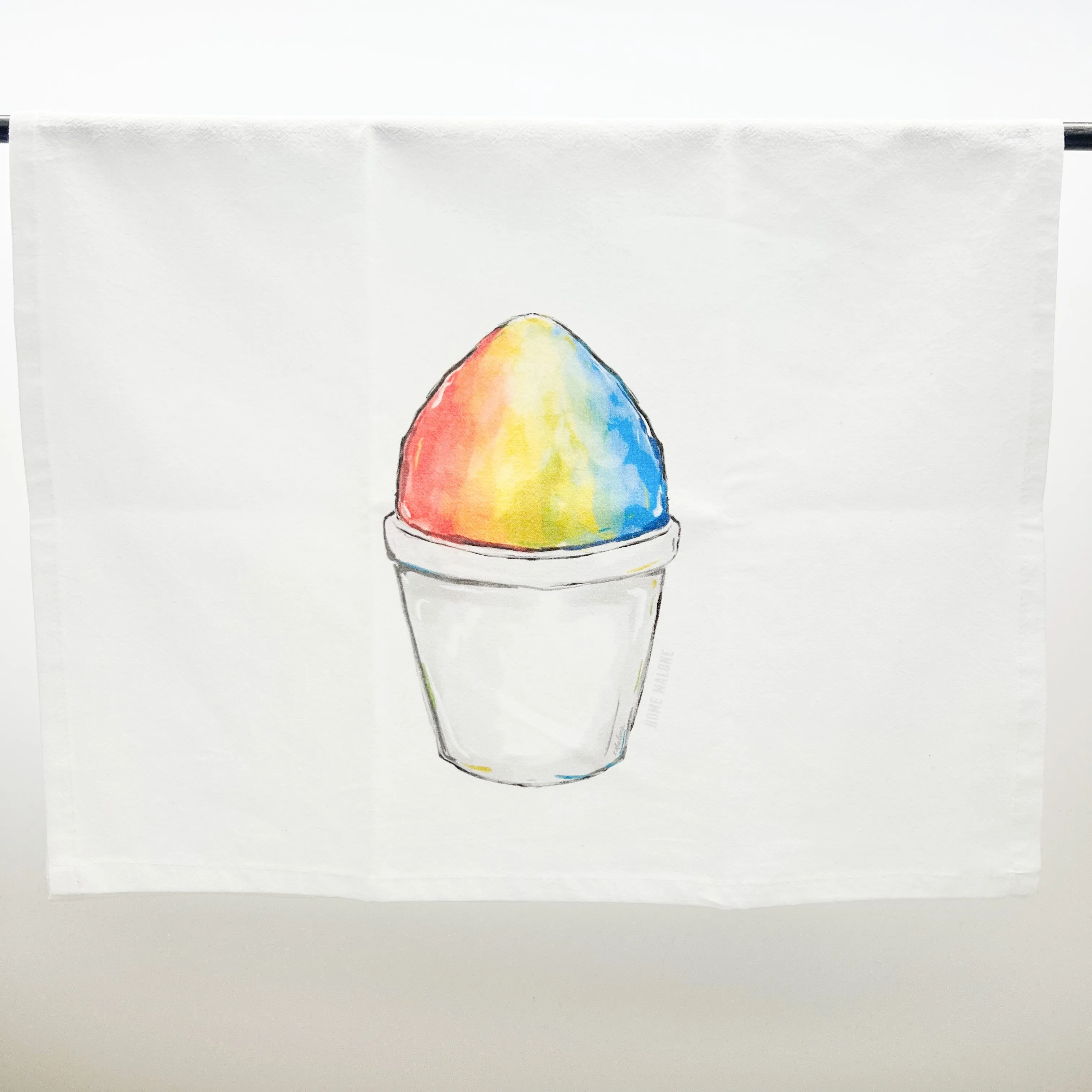 Sno Cone Classic Tea Towel