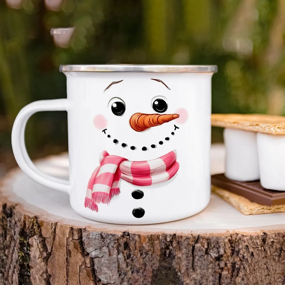 Snowman Camp Mug