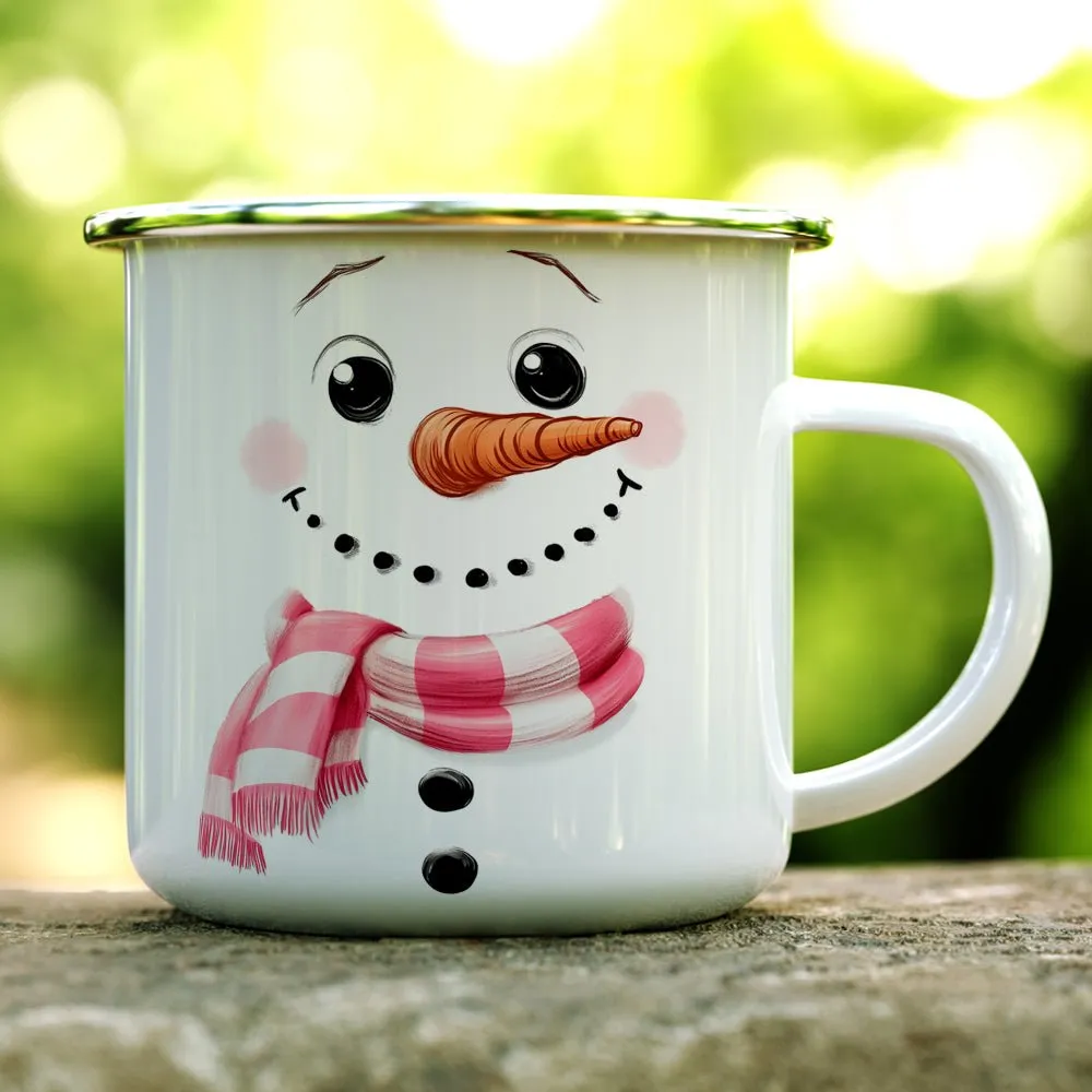 Snowman Camp Mug