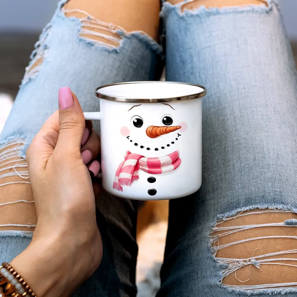 Snowman Camp Mug