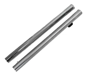 Stainless Steel Button-Lock Wands