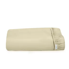 Super Soft Fitted sheet 120x200 25 cm - Beige