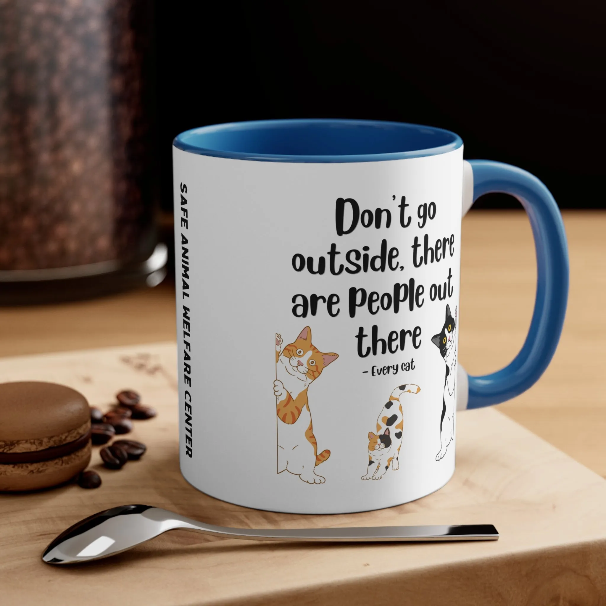 There are PEOPLE EVERYWHERE Mug, 11oz