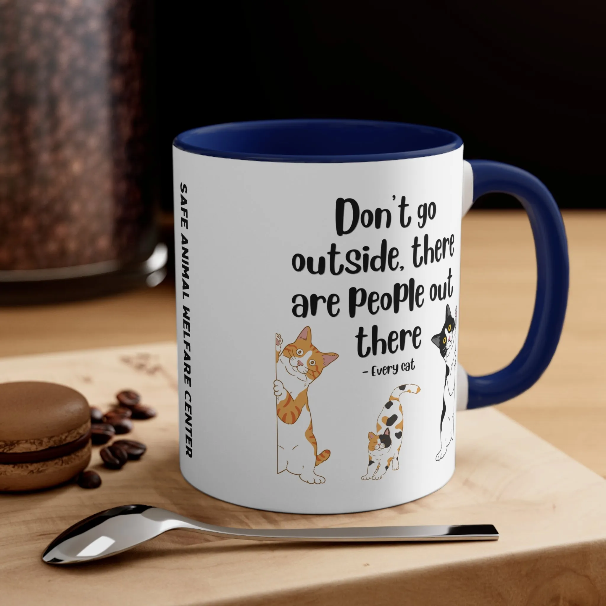 There are PEOPLE EVERYWHERE Mug, 11oz