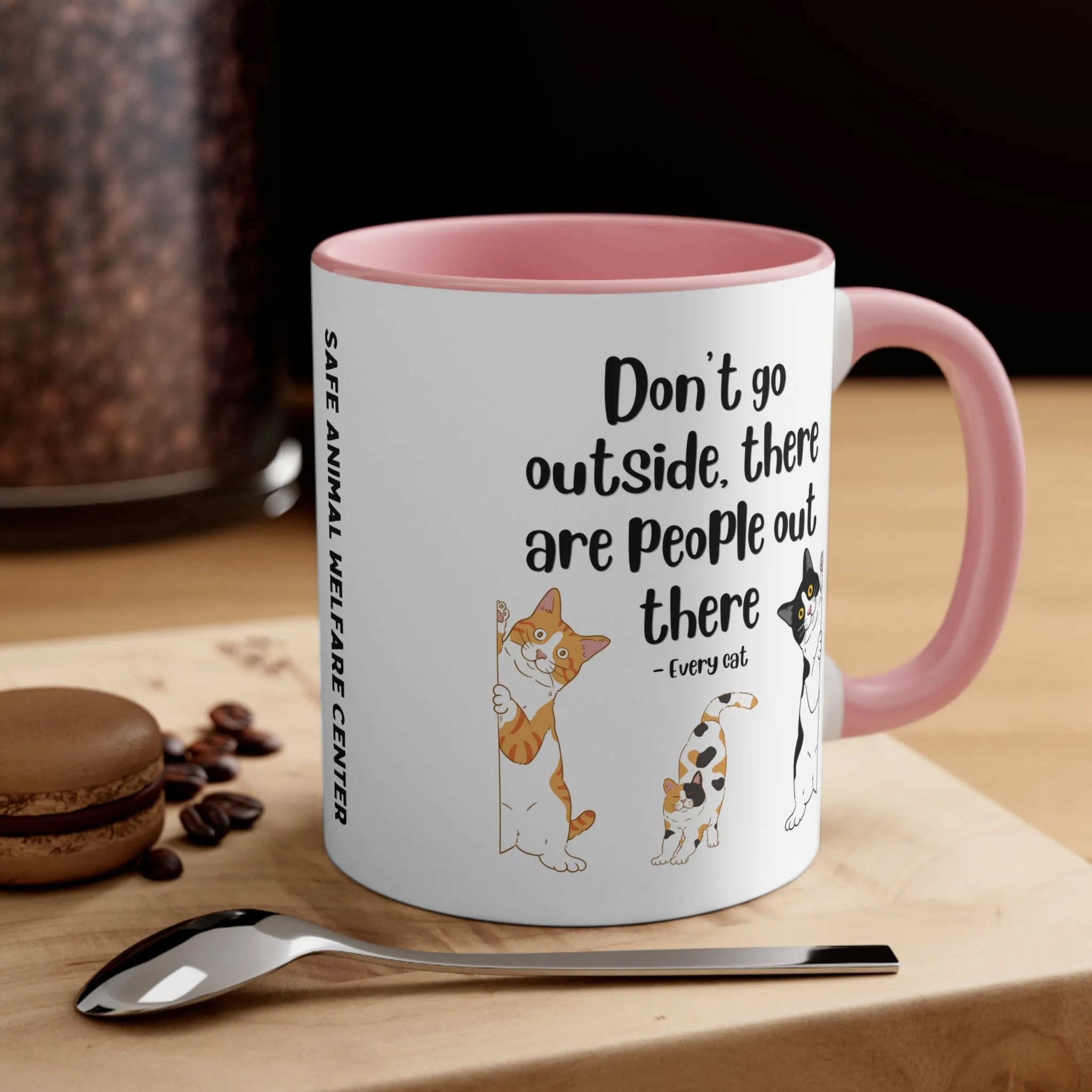 There are PEOPLE EVERYWHERE Mug, 11oz