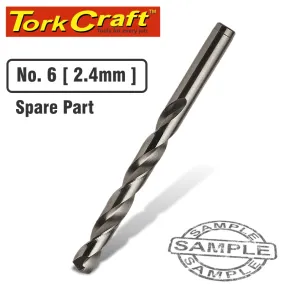 TORK CRAFT REPLACEMENT DRILL BIT 2.4MM FOR SCREW PILOT #6 T SP24