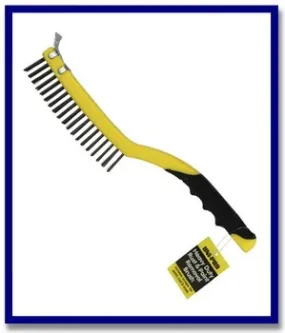 UNi-PRO Rust and Paint Wire Brush Large (Wire Brush) - 1 UNIT