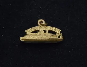 Vintage Delta Queen Brass Charm