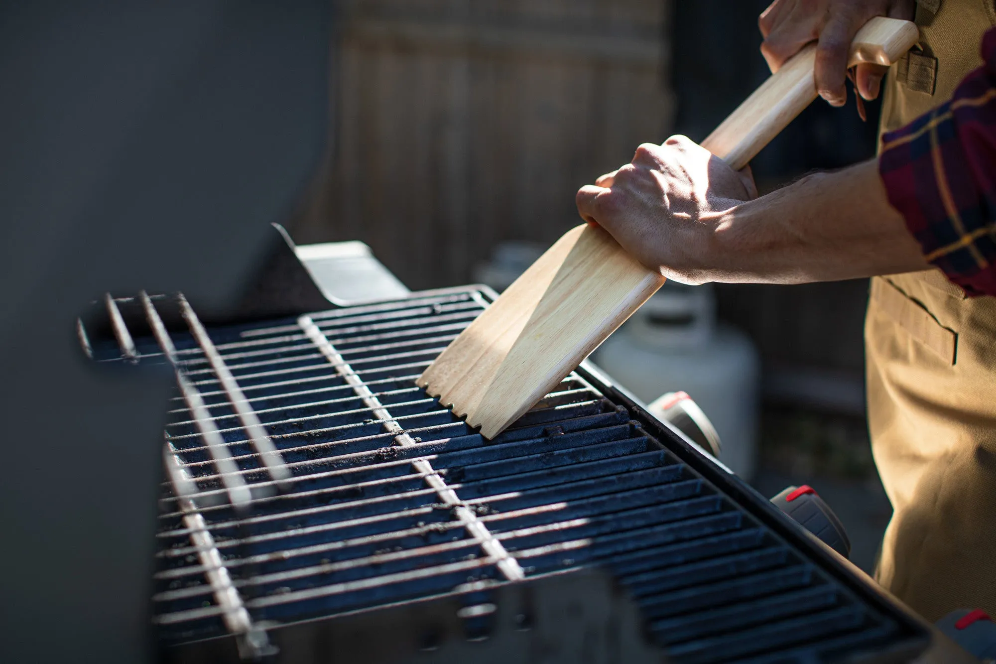 Winnipeg Jets - Hardwood BBQ Grill Scraper with Bottle Opener