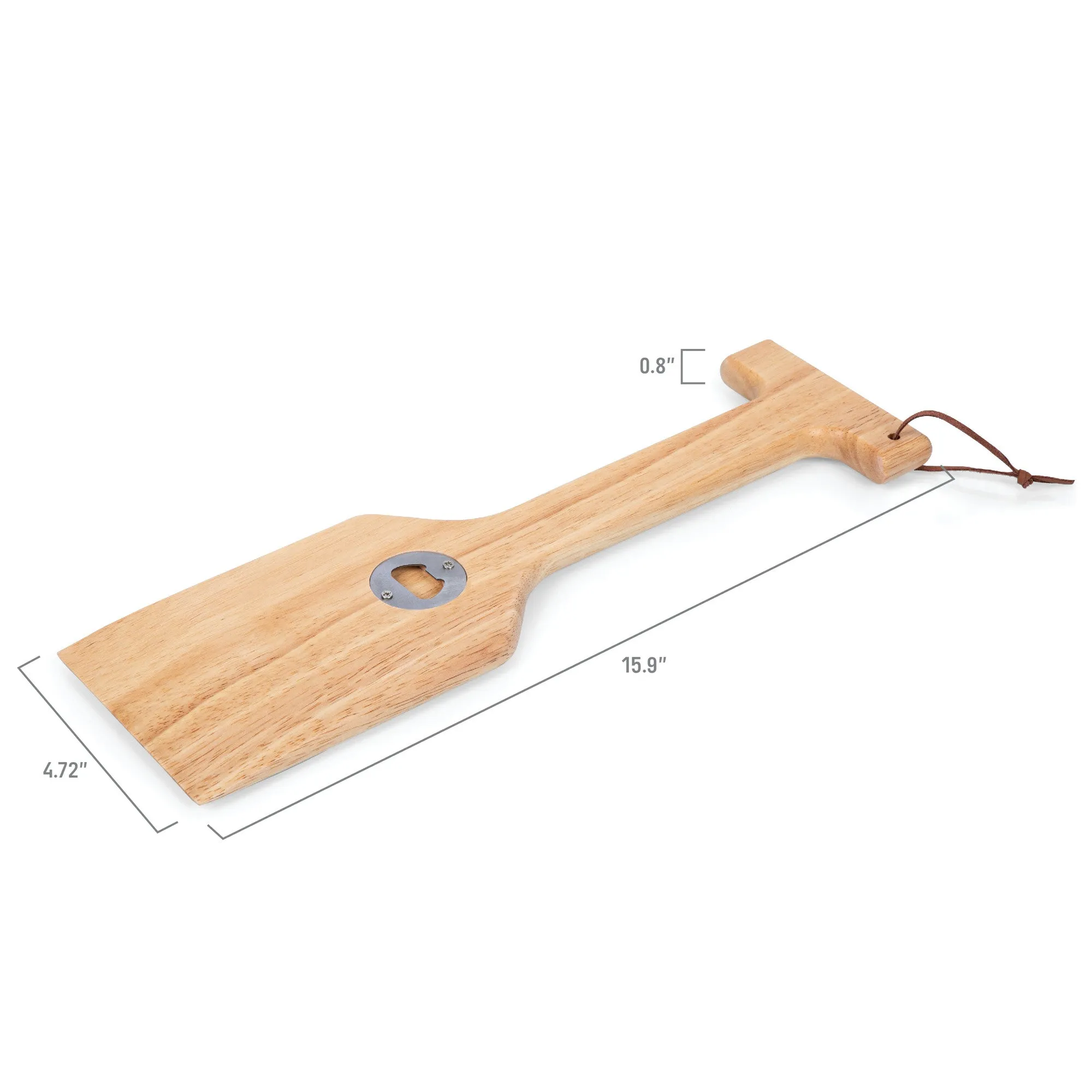 Winnipeg Jets - Hardwood BBQ Grill Scraper with Bottle Opener